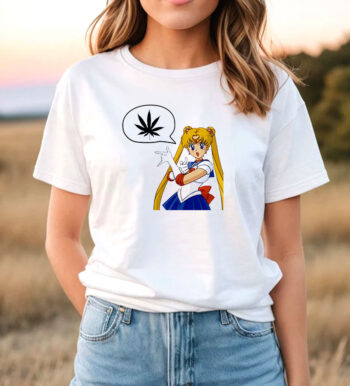 Sailor Moon Marijuana T Shirt