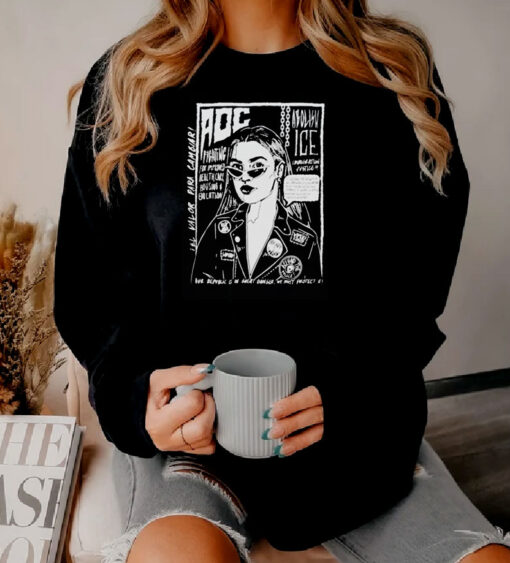 AOC The Right to Fight Zine Sweatshirt