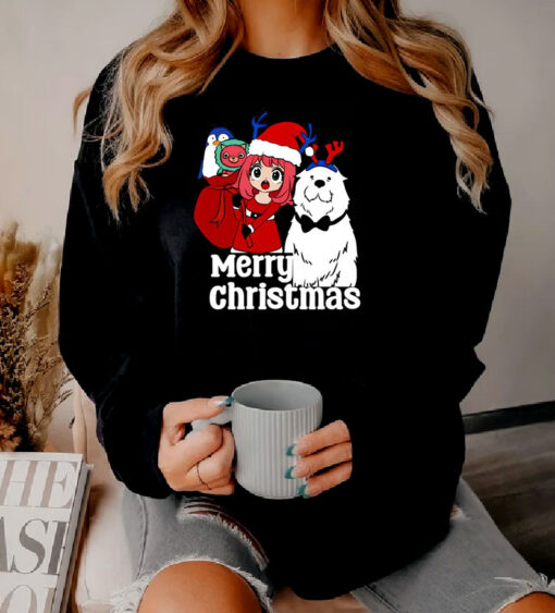 Anya Forger Christmas With Bond Sweatshirt