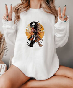 Baby Groot Venom Moon Halloween Sweatshirt