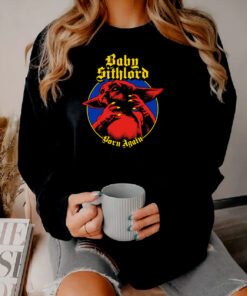 Baby Sithlord Grogu Heavy Metal Sweatshirt