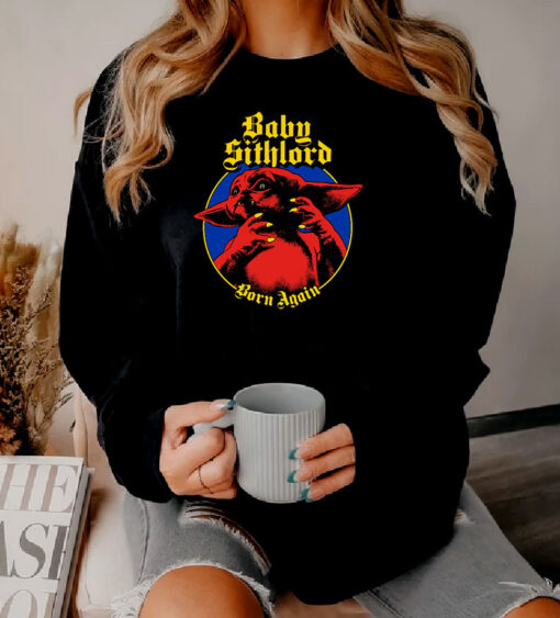 Baby Sithlord Grogu Heavy Metal Sweatshirt
