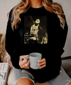 Curtis Perry Rockin a Hockey Mask During an NBA Game Sweatshirt