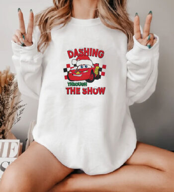 Dashing Through The Snow Lightning McQueen Sweatshirt