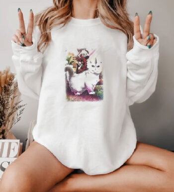 Deadpool And Cat Unicorn Sweatshirt
