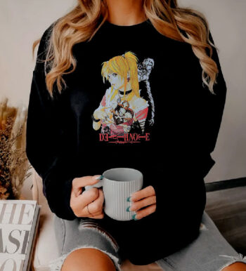 Death Note Misa Fatal Love Anime Graphic Sweatshirt
