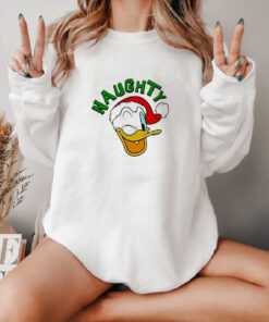 Donald Duck Naughty Christmas Sweatshirt