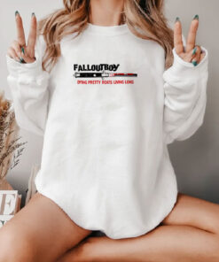 Fall Out Boy Dying Pretty Beats Living Long Sweatshirt