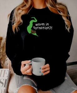 Funny Squiggle Worms Tarnation Sweatshirt