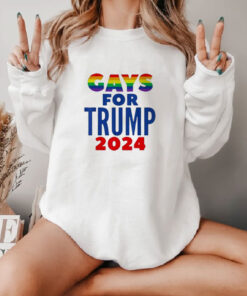 Gays For Trump 2024 Election Sweatshirt