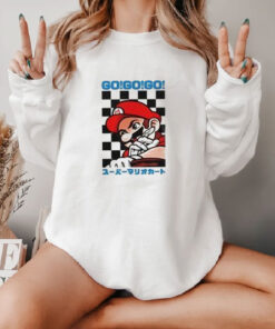 Go Go Go Super Mario Kart Retro Japanese Sweatshirt