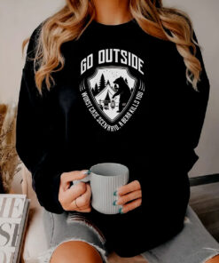 Go Outside Worst Case Scenario A Bear Sweatshirt