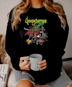 Goosebumps Mens Horror Mask Sweatshirt