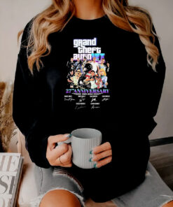 Grand Theft Auto VI 27th Anniversary 2001 2024 Thank You For The Memories Sweatshirt