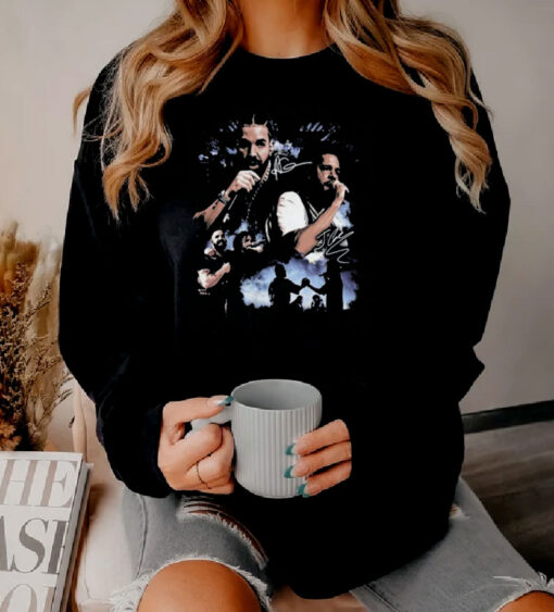 Graphic Drake J Cole Big As The What Tour 2024 Merch Sweatshirt