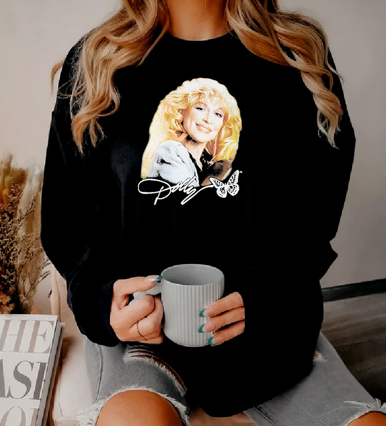 Graphic Photo Dolly Parton Sweatshirt