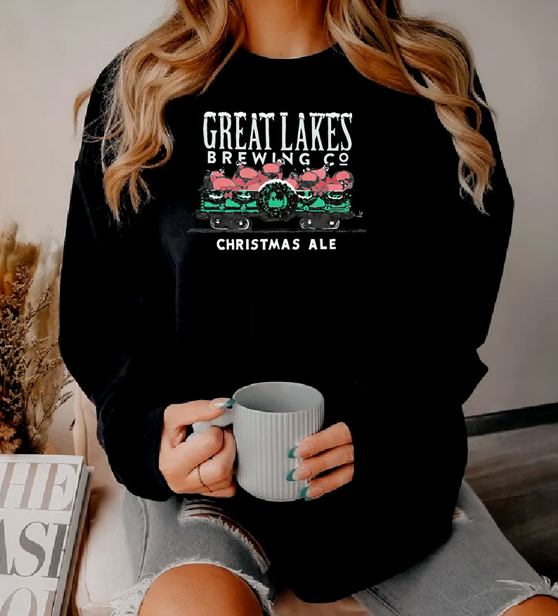 Great Lakes Brewing Co Christmas Ale 2023 Sweatshirt