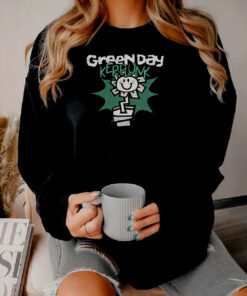 Green Day Kerplunk Flower Sweatshirt