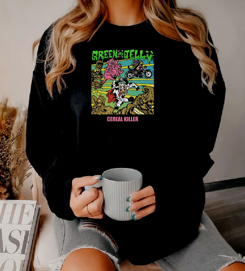 Green Jelly Cereal Killer Sweatshirt