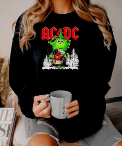 Grinch Acdc 2023 Merry Christmas Sweatshirt