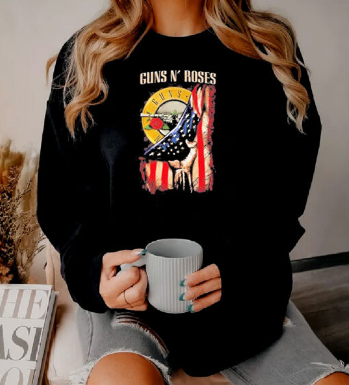 Guns N’ Roses American Flag 2024 Sweatshirt