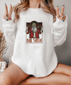 Hail Santa Demonic Santa Sweatshirt