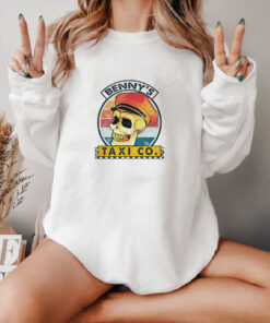 Halloweentown Cab Driver Benny's Taxi Co Sweatshirt