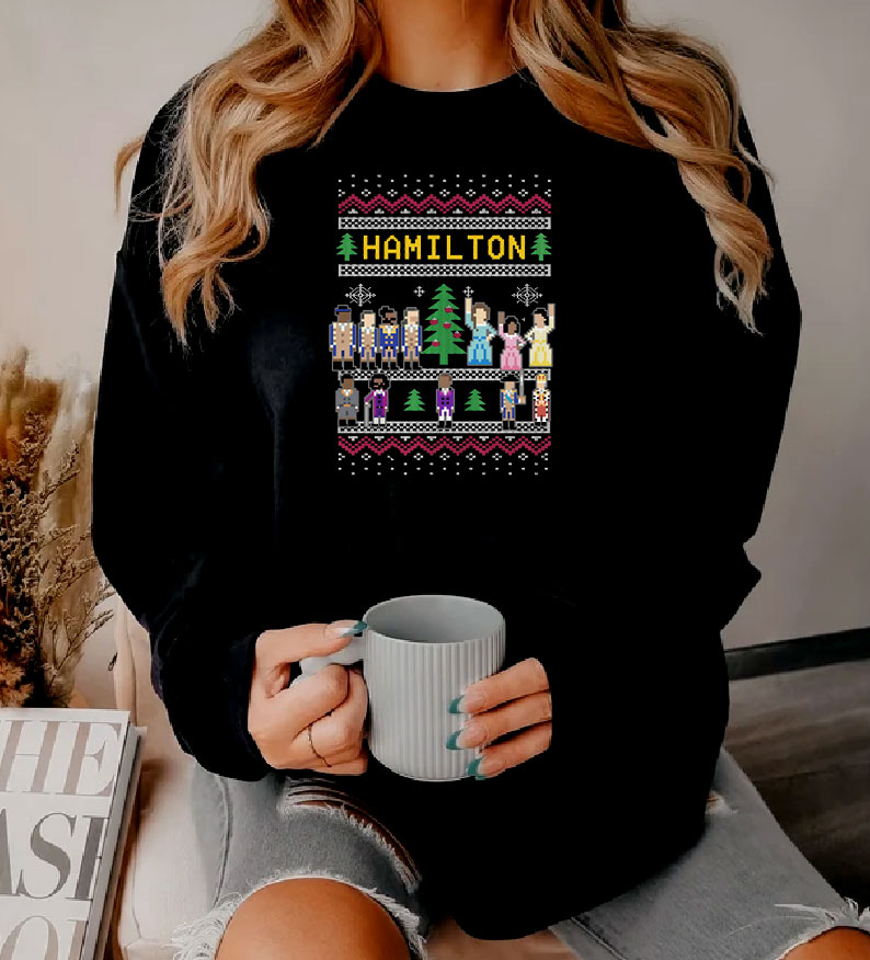 Hamilton Ugly Christmas Sweatshirt