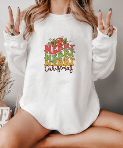 Happy Merry Christmas Merry Merry Merry Christmas Sweatshirt