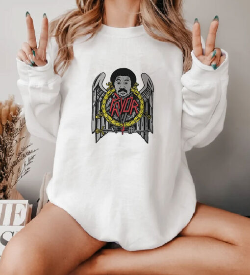 Heavy Meta A Slayer Meets Richard Pryor Sweatshirt