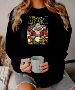 Heavy Metal Santa Claus Christmas Sweatshirt