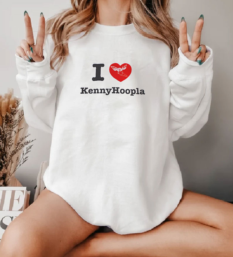 I Heart Kennyhoopla Merch Sweatshirt