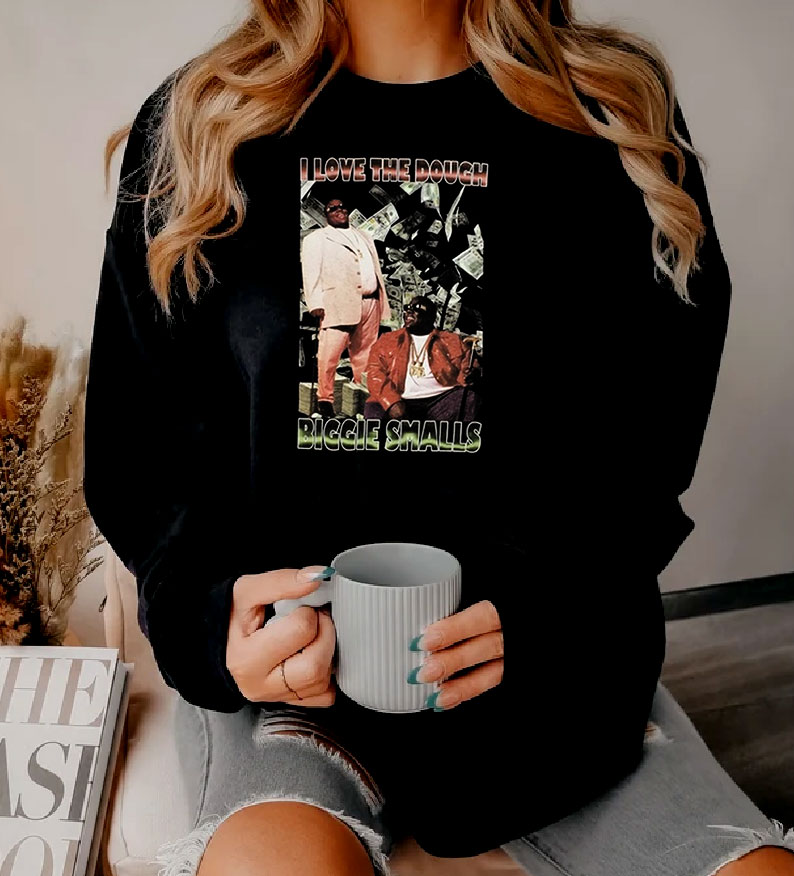 I Love The Dough Biggie Vintage Sweatshirt