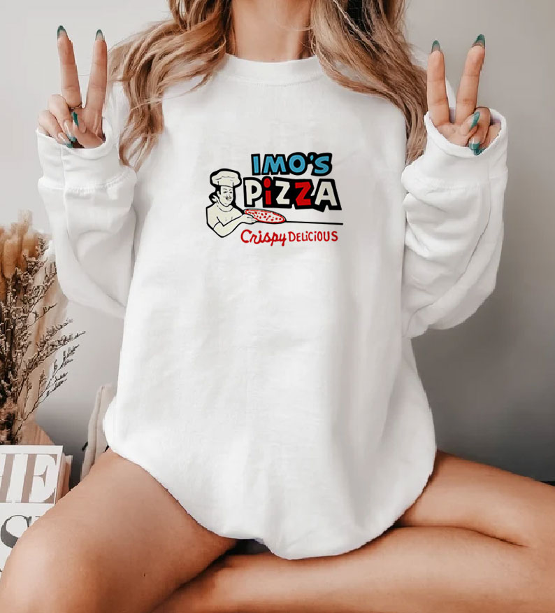 Imo’s Pizza Window Crispy Delicious Sweatshirt