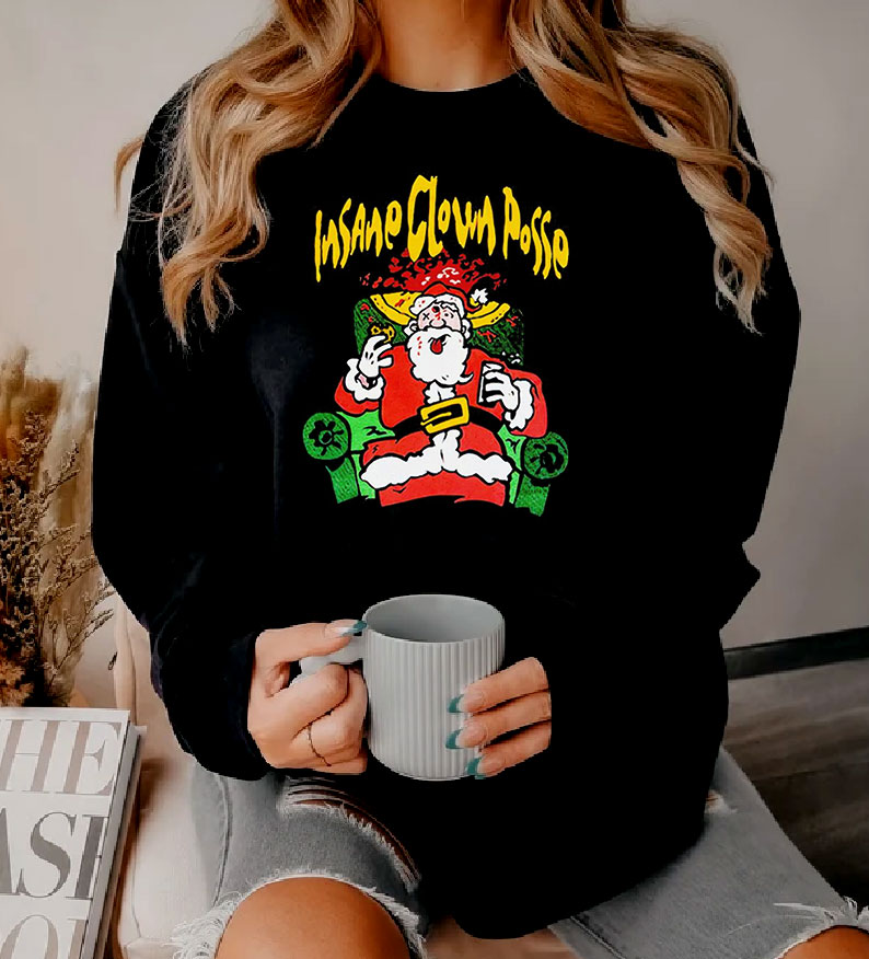 Insane Clown Posse Merry Fuckin Xmas Bitch Sweatshirt