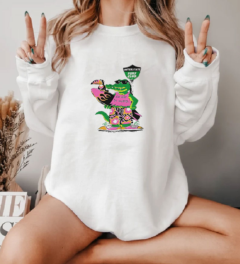 Interstate Surf Club So Hip It Hurts Sweatshirt