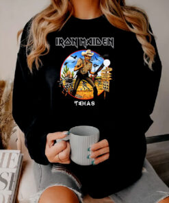 Iron Maiden 2017 Book Of Souls Texas Dates Tour Sweatshirt