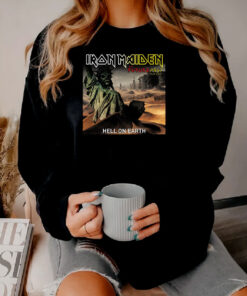 Iron Maiden 2023 The Future Past Tour Hell On Earth Sweatshirt