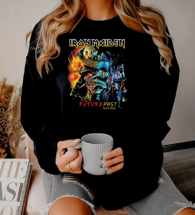 Iron Maiden The Future Past 2023 Tour Sweatshirt