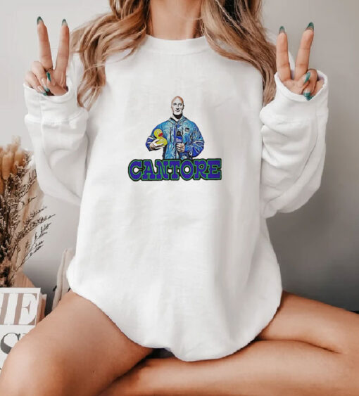 Jim Cantore Holding Duck Sweatshirt