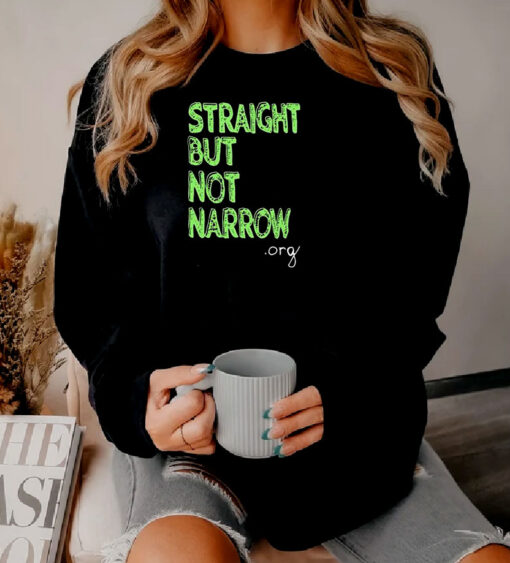 Josh Hutcherson Straight But Not Narrow Org Sweatshirt