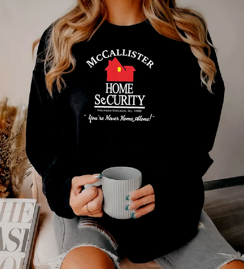 Kevin Mccallister Home Security Home Alone Sweatshirt