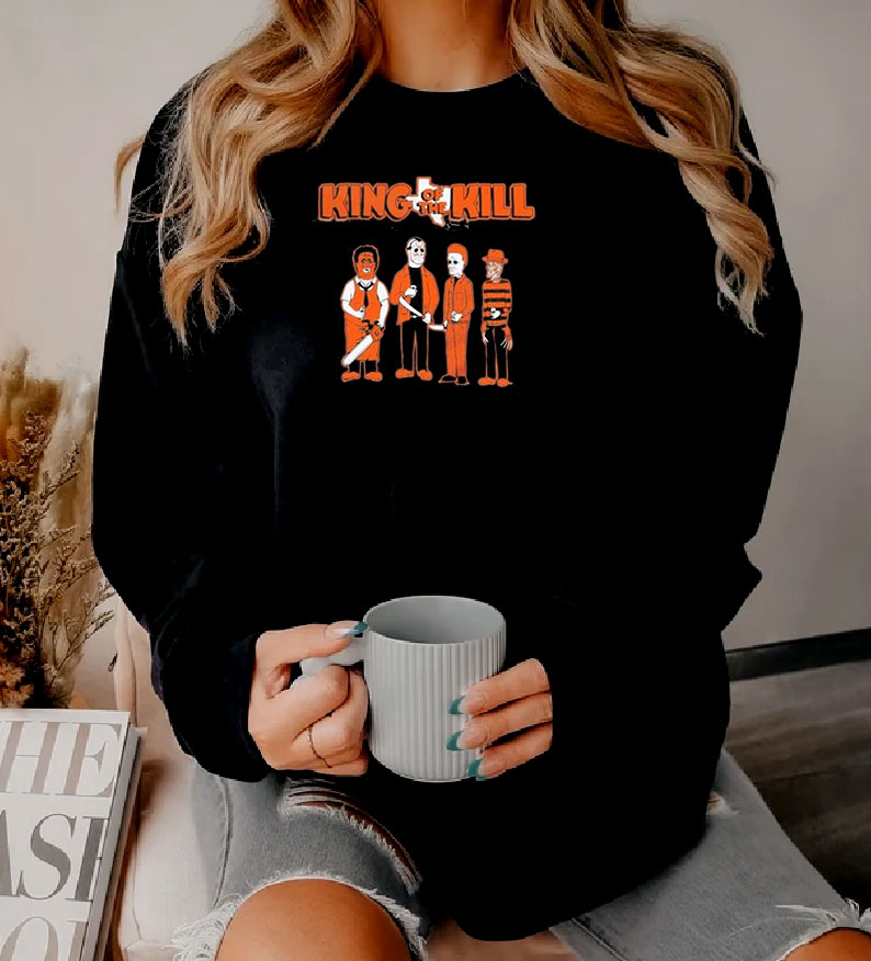 King Of The Hill Slasher Movie Killers Parody Sweatshirt