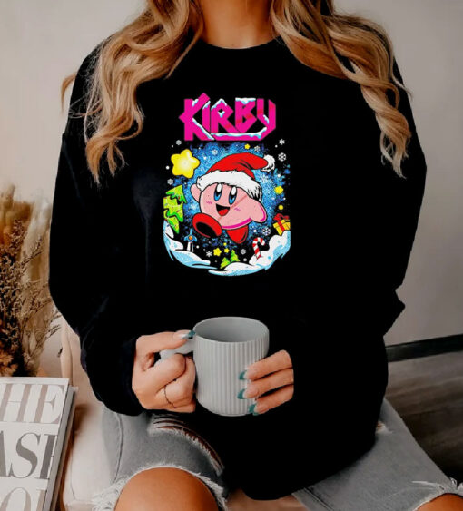 Kirby Christmas Hail To Te Snow Sweatshirt