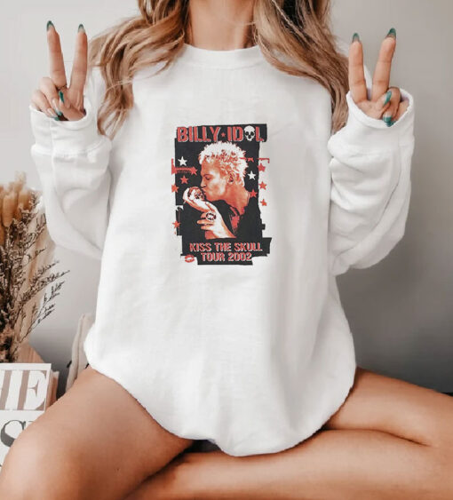 Kiss Skull Tour 2023 Billy Idol Sweatshirt