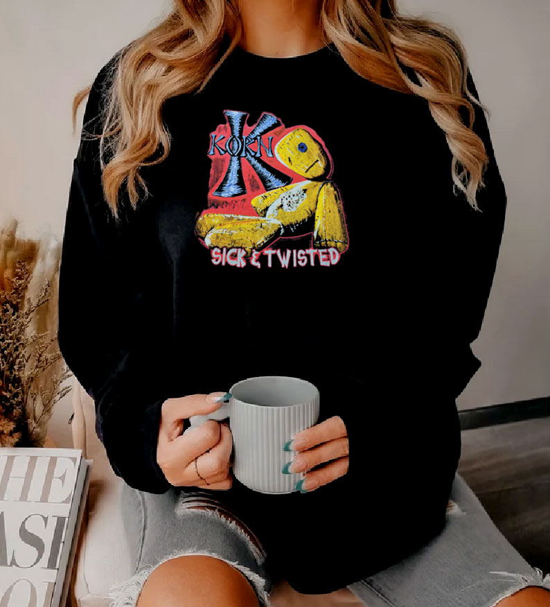 Korn 2000 Sick And Twisted World Tour Sweatshirt