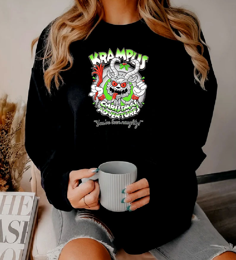 Krampus Looney Tunes Christmas Sweatshirt