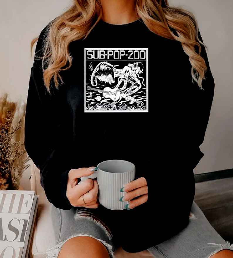 Kurt Cobain Sub Pop 200 Sweatshirt