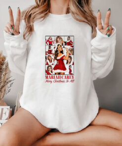 Mariah Carey Merry Christmas To All Sweatshirt
