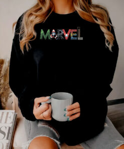 Marvel Hero Letters Logo Sweatshirt